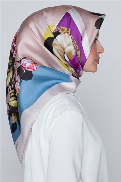 Armine Nostalji Twill İpek Eşarp 18Ya0642 34