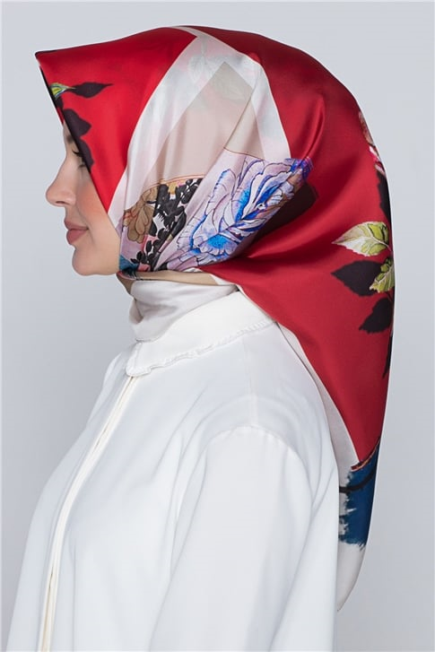 Armine Nostalji Twill İpek Eşarp 18Ya0642 35