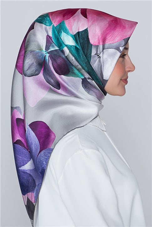Armine Nostalji Twill İpek Eşarp 18Ya2805 11