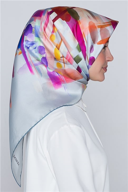 Armine Nostalji Twill İpek Eşarp 18Ya2808 10