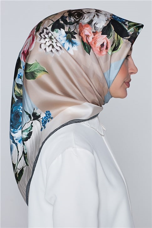 Armine Nostalji Twill İpek Eşarp 18Ya2816 81