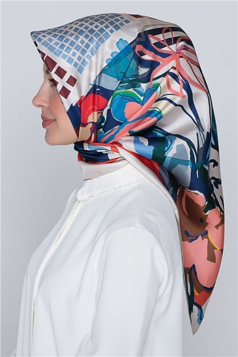 Armine Nostalji Twill İpek Eşarp 18Ya2824 31