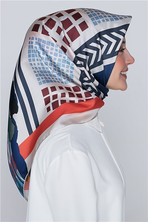 Armine Nostalji Twill İpek Eşarp 18Ya2824 31