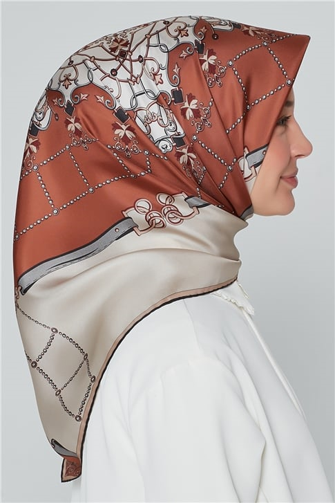 Armine Nostalji Twill İpek Eşarp 18Ya3736 31