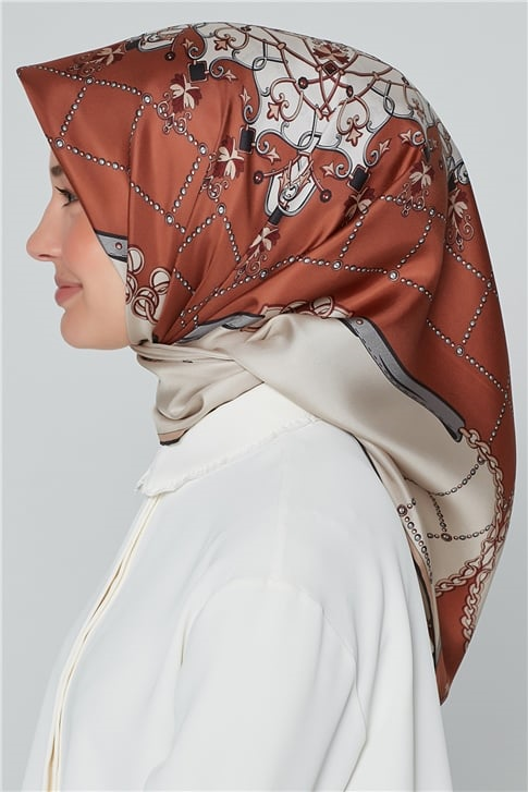 Armine Nostalji Twill İpek Eşarp 18Ya3736 31