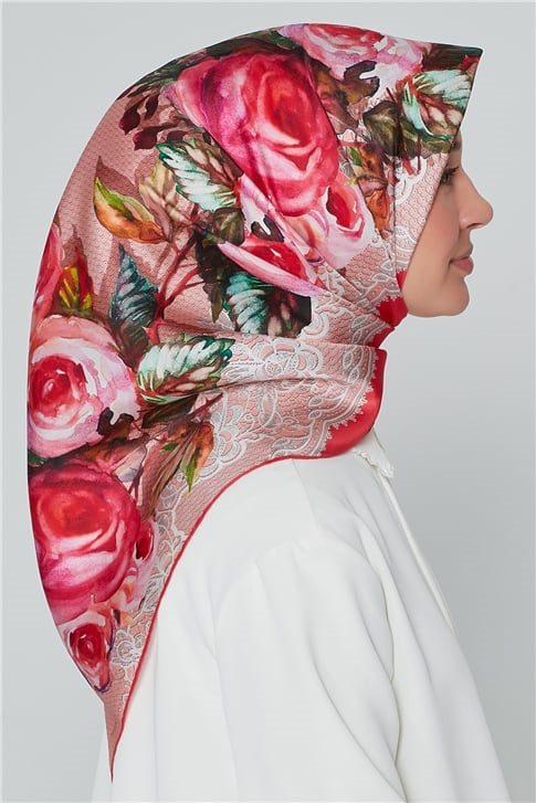 Armine Nostalji Twill İpek Eşarp 18Ya4513 3 01