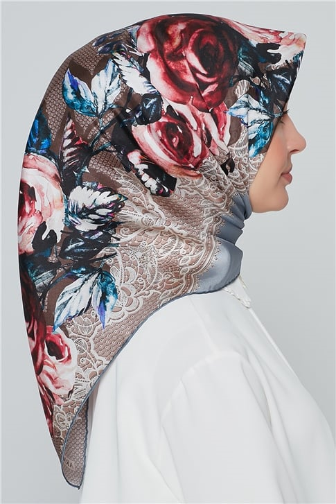 Armine Nostalji Twill İpek Eşarp 18Ya4513 3 14