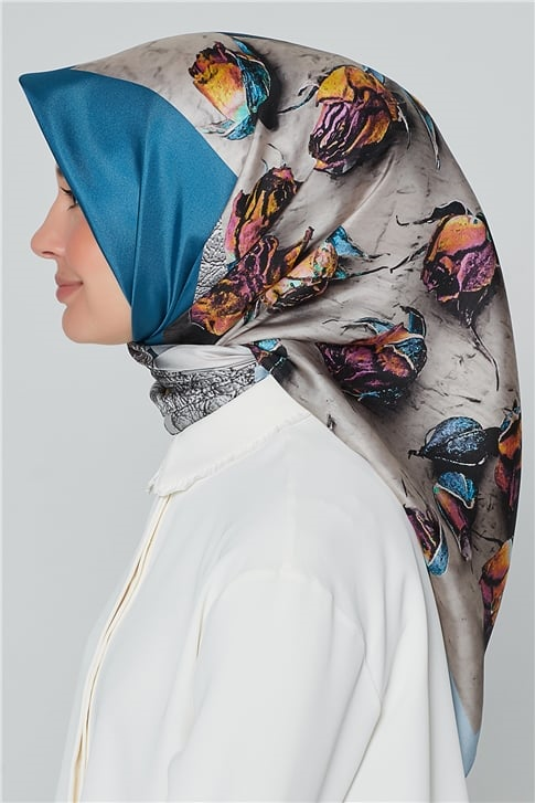 Armine Nostalji Twill İpek Eşarp 18Ya4533 82