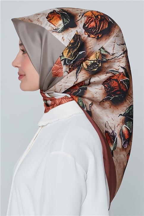 Armine Nostalji Twill İpek Eşarp 18Ya4533 33