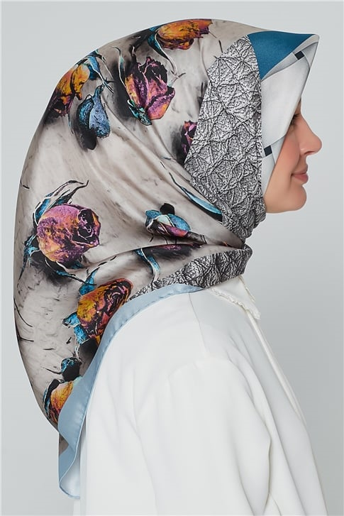 Armine Nostalji Twill İpek Eşarp 18Ya4533 82