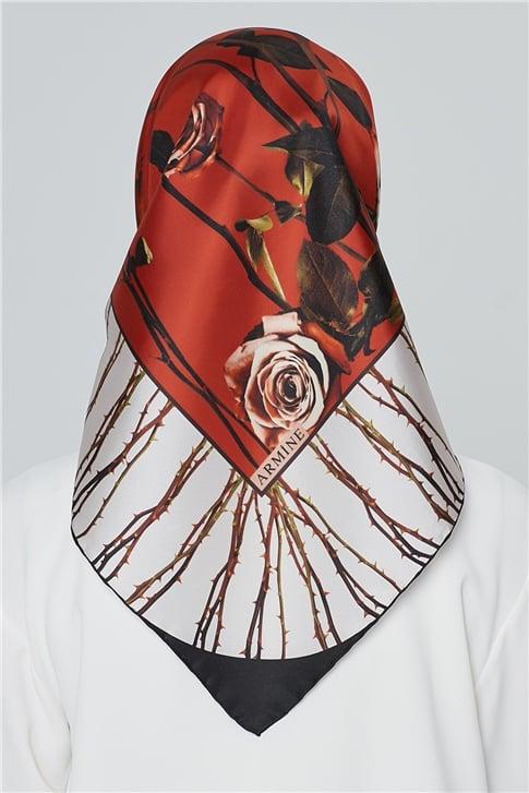 Armine Nostalji Twill İpek Eşarp 18Ya7240 31 05