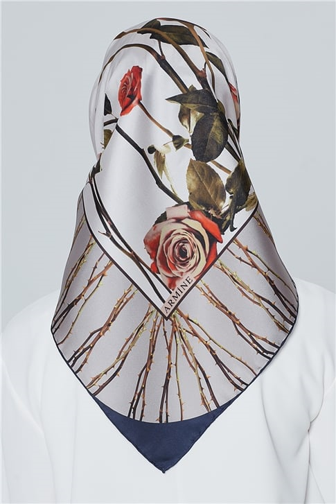 Armine Nostalji Twill İpek Eşarp 18Ya7240 31 33