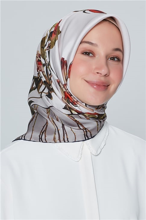 Armine Nostalji Twill İpek Eşarp 18Ya7240 31 33