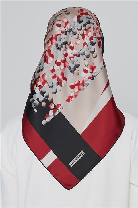Armine Nostalji Twill İpek Eşarp 18Ya7268 6 81