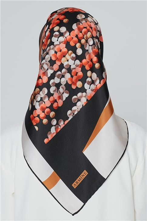 Armine Nostalji Twill İpek Eşarp 18Ya7268 6 05