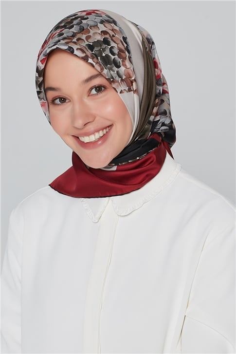 Armine Nostalji Twill İpek Eşarp 18Ya7268 6 81