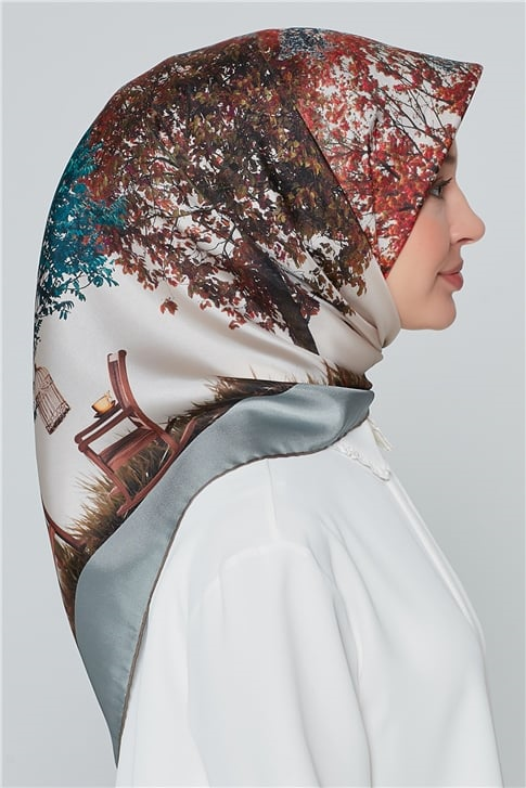 Armine Nostalji Twill İpek Eşarp 18Ya7276 26 33