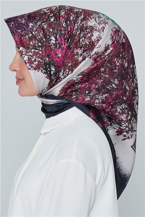Armine Nostalji Twill İpek Eşarp 18Ya7276 26 81