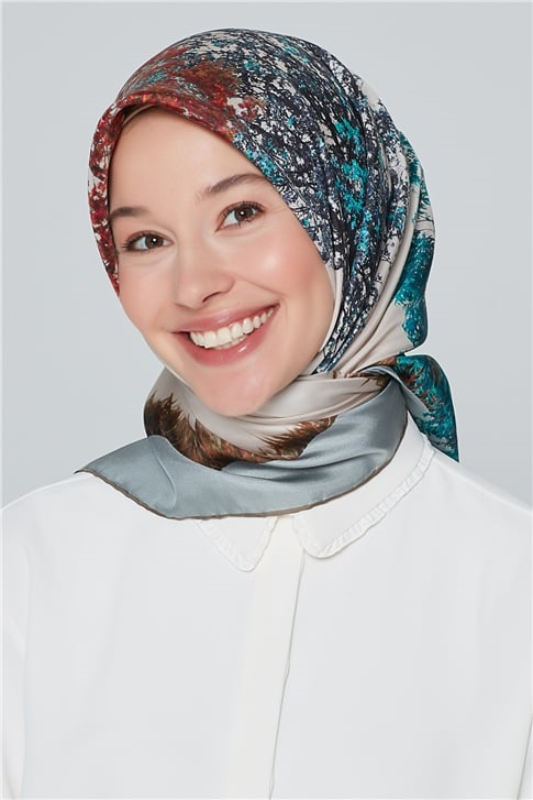 Armine Nostalji Twill İpek Eşarp 18Ya7276 26 33