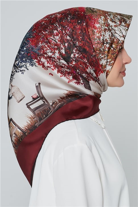 Armine Nostalji Twill İpek Eşarp 18Ya7276 26 82