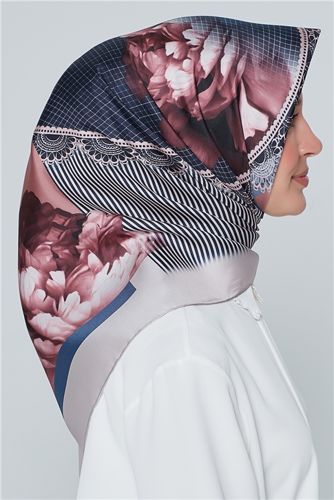 Armine Nostalji Twill İpek Eşarp 18Ya7284 33