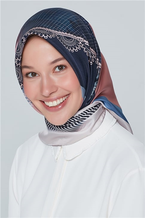 Armine Nostalji Twill İpek Eşarp 18Ya7284 33