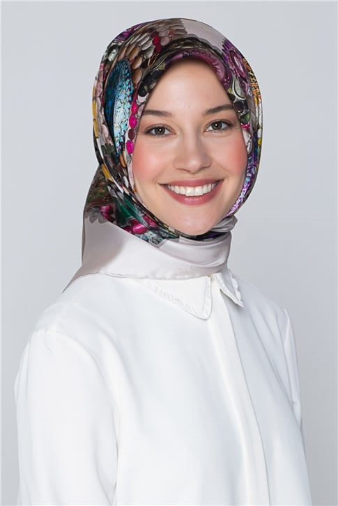 Armine Nostalji Twill İpek Eşarp 18Ya7405 82