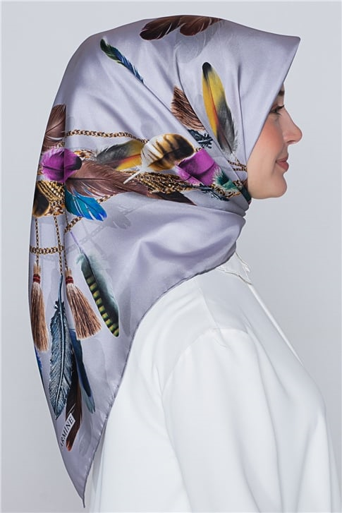 Armine Nostalji Twill İpek Eşarp 18Ya7409 34