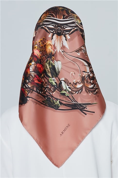 Armine Nostalji Twill İpek Eşarp 18Ya7469 37