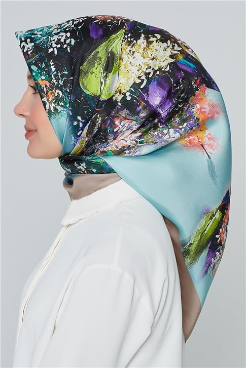 Armine Nostalji Twill İpek Eşarp 18Ya7500 50 50