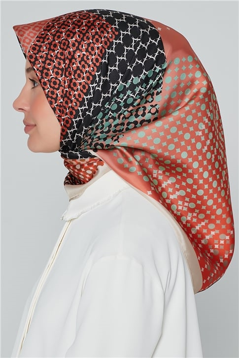 Armine Nostalji Twill İpek Eşarp 18Ya7941 10 10