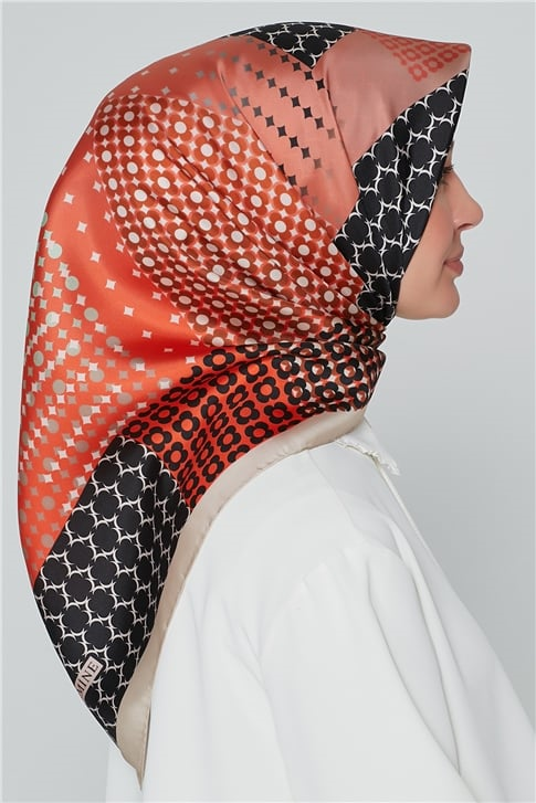 Armine Nostalji Twill İpek Eşarp 18Ya7941 10 10