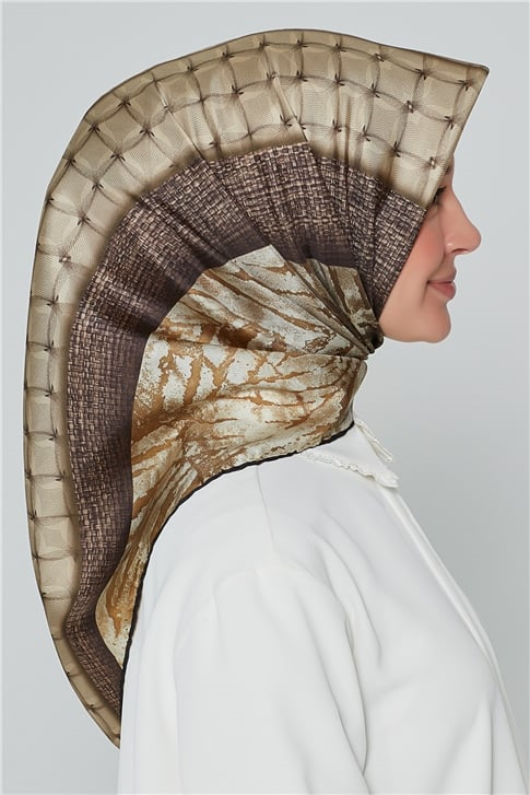 Armine Nostalji Twill İpek Eşarp 19Ya8254 09