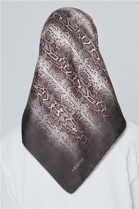 Armine Nostalji Twill İpek Eşarp 19Ya8275 9 09