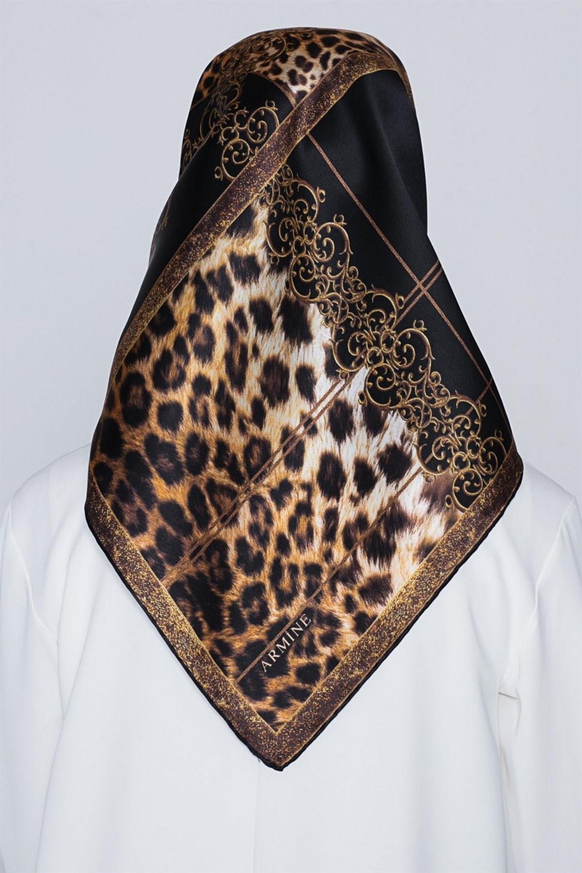 Armine Özel Nostalji Serisi Twill İpek Eşarp Modelleri 7583D-01