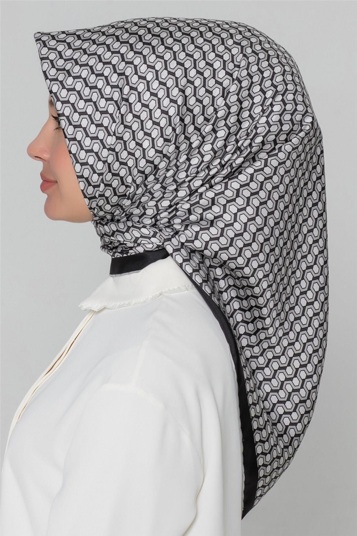Armine Özel Nostalji Serisi Twill İpek Eşarp Modelleri 8401-88