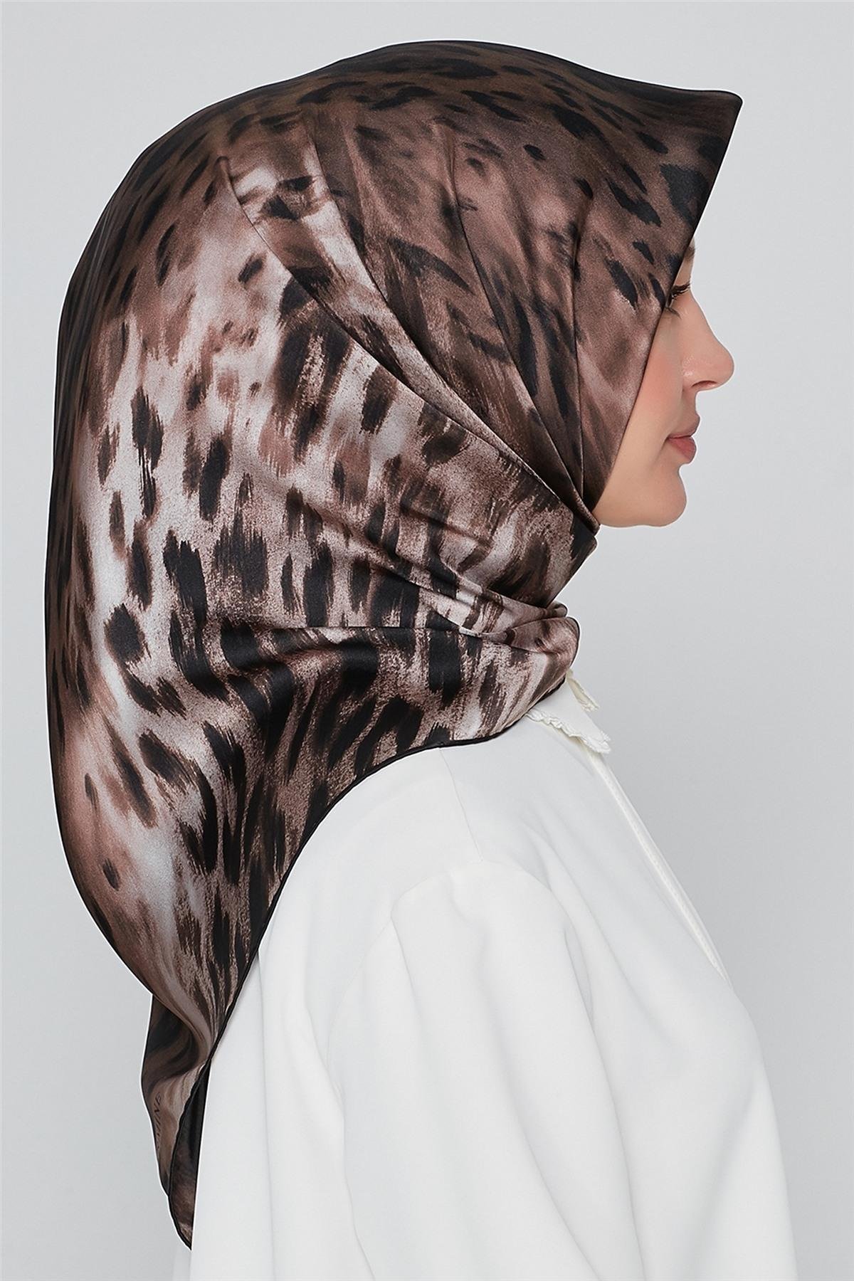 Armine Özel Nostalji Serisi Twill İpek Eşarp 8435D 9