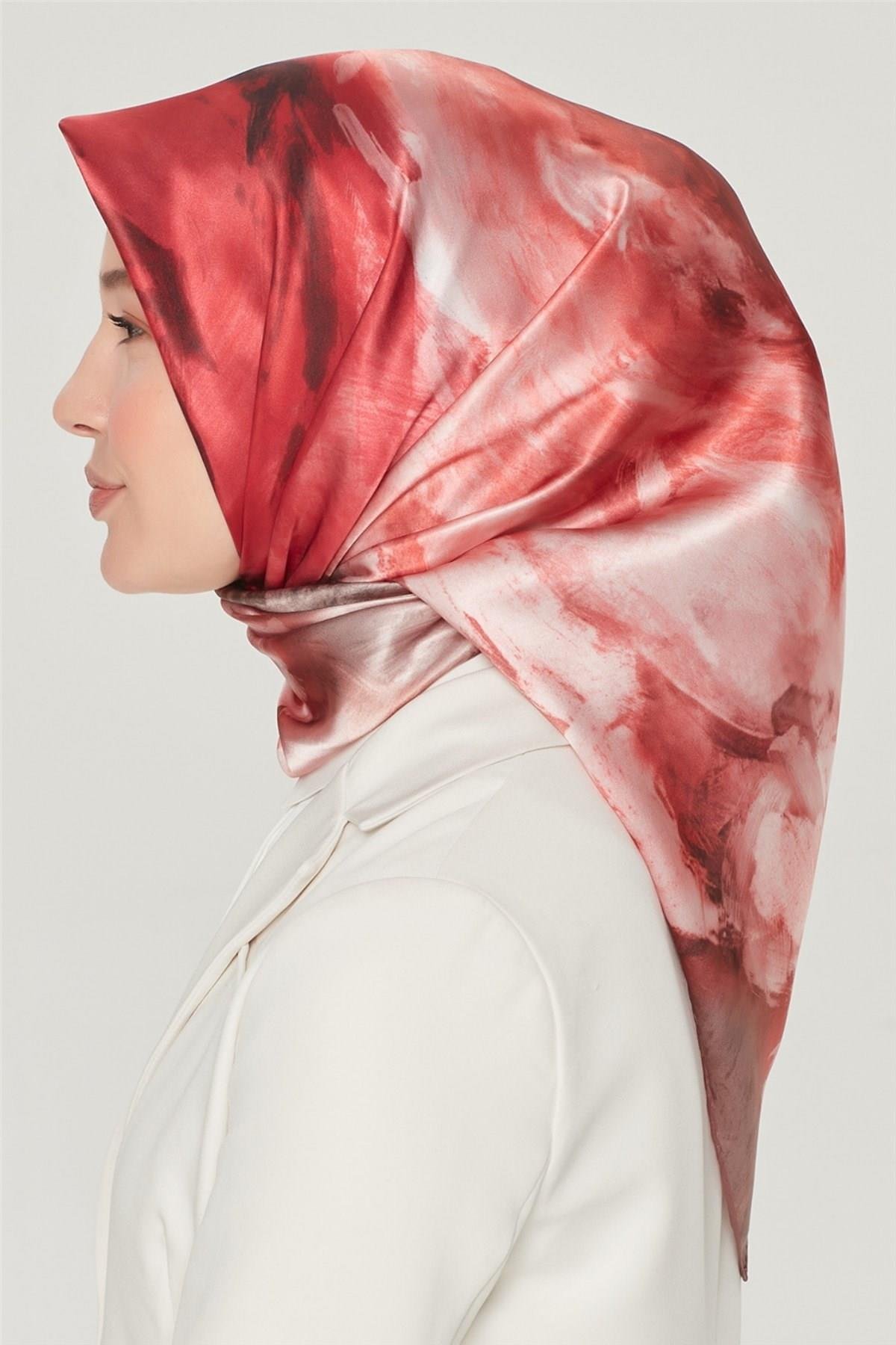Armine Özel Nostalji Serisi Twill İpek Eşarp Modelleri 8539D-03
