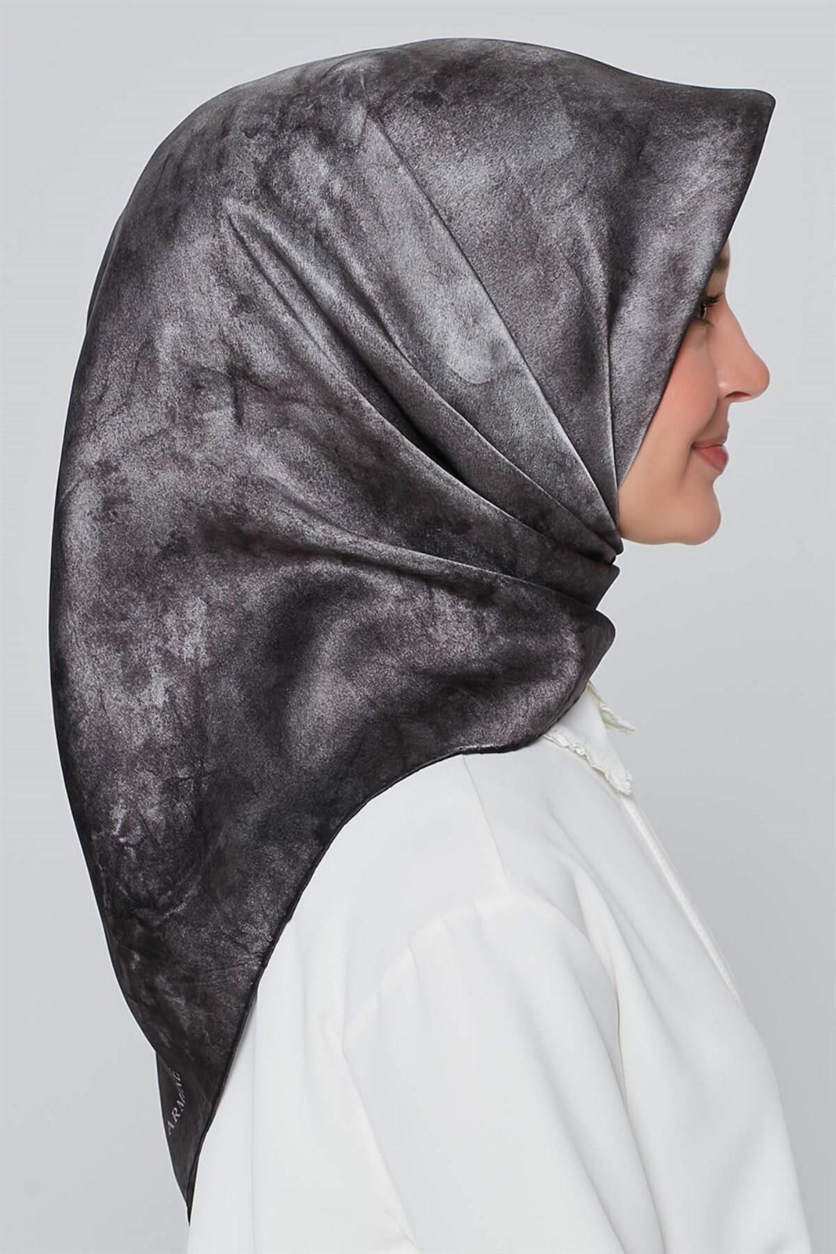 Armine Özel Nostalji Serisi Twill İpek Eşarp Modelleri 8333D-88