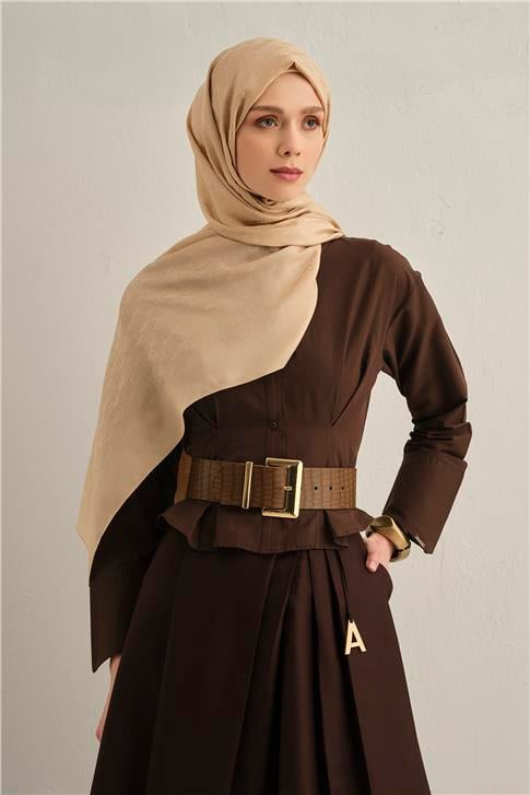 Armine Pamora AA Monogram Şal 3 04