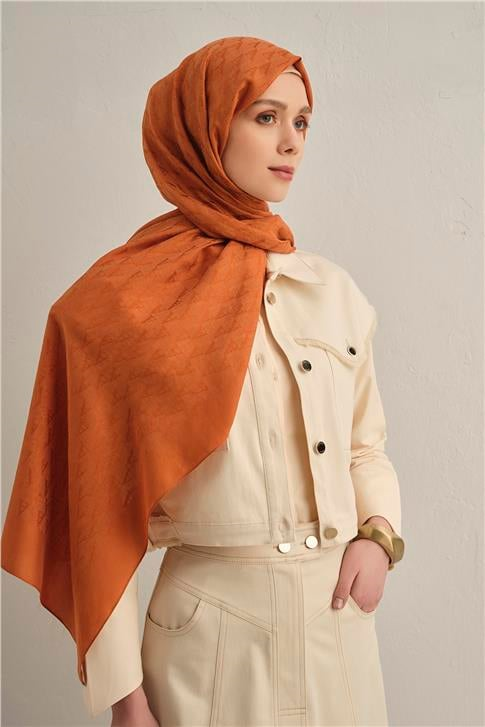 Armine Pamora AA Monogram Şal 3 43
