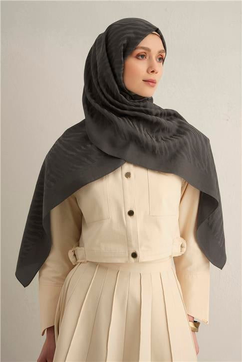 Armine Pamora Zebra Desen Şal 1 19