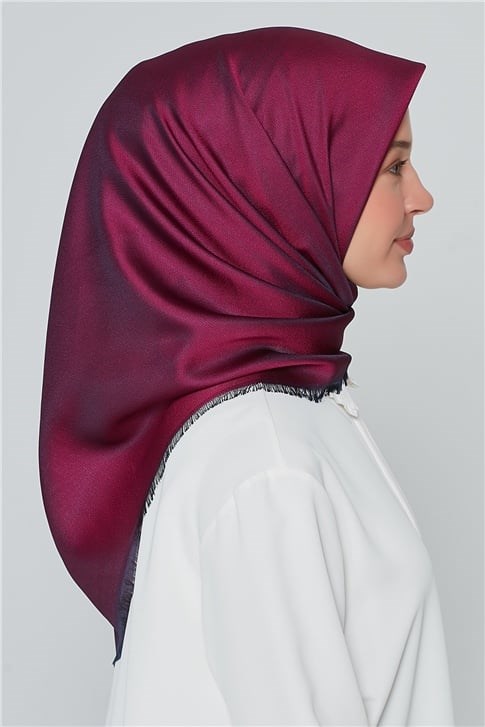 Armine Polyester Eşarp 00Oaat44 Laci Fuşya