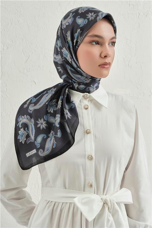 Armine Premium Pure Etnik Desen Eşarp 3 32