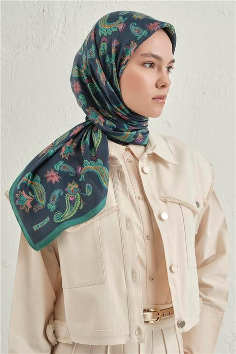 Armine Premium Pure Etnik Desen Eşarp 3 23