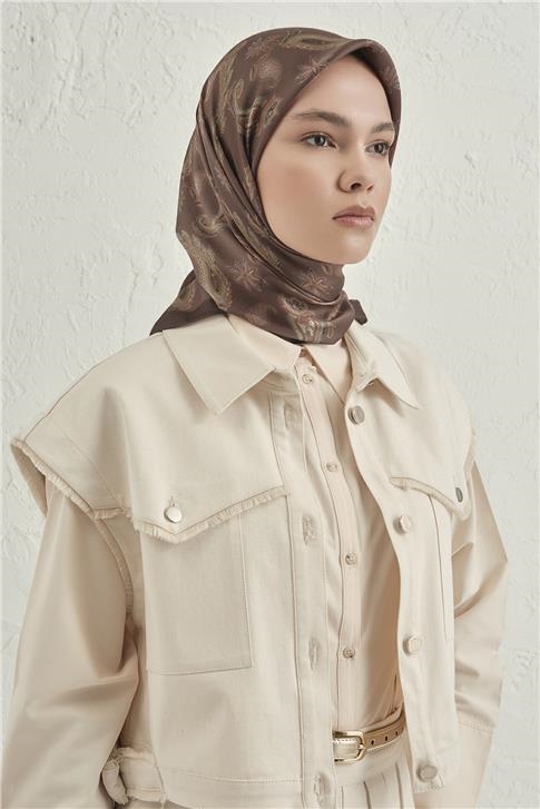 Armine Premium Pure Etnik Desen Eşarp 3 31