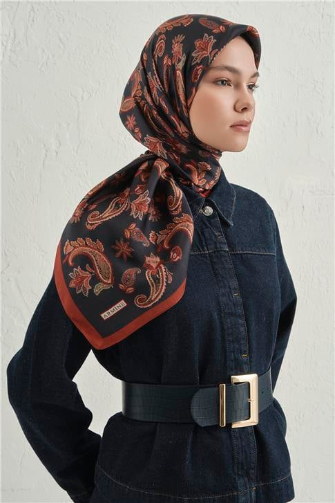Armine Premium Pure Etnik Desen Eşarp 3 14
