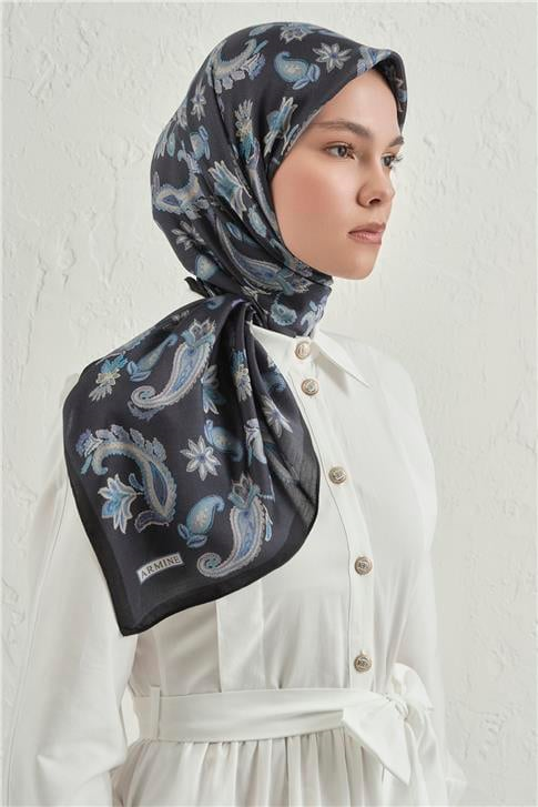 Armine Premium Pure Etnik Desen Eşarp 3 32