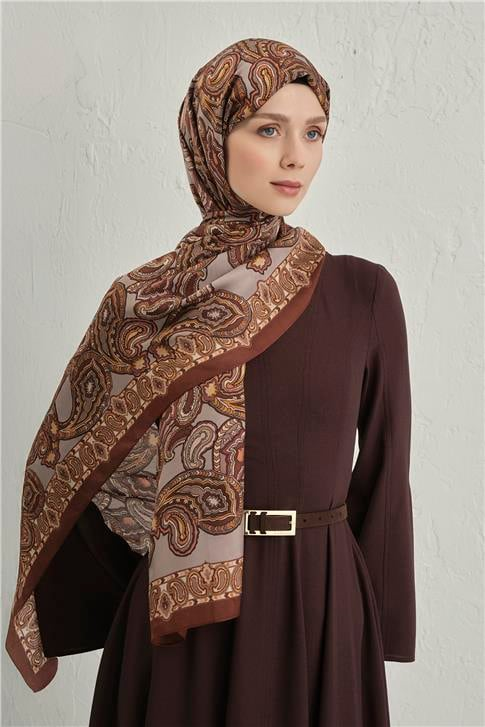 Armine Premium Pure Etnik Desen Şal 1 05