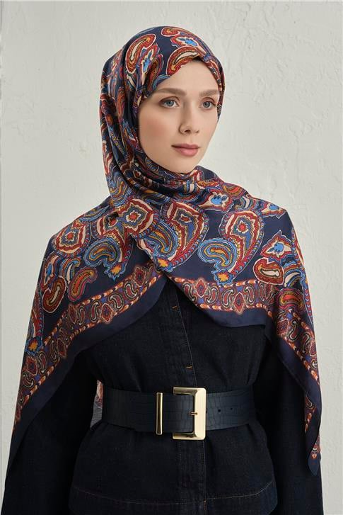 Armine Premium Pure Etnik Desen Şal 1 12